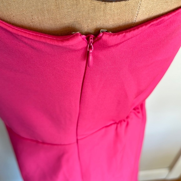 SAM EDELMAN One-Shoulder Satin Midi Dress - Picture 10 of 12